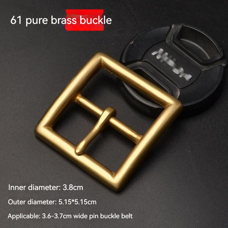 Casual Men Solid Brass Belt Buckle Accessories Casual Men Solid Brass Belt Buckle Accessories