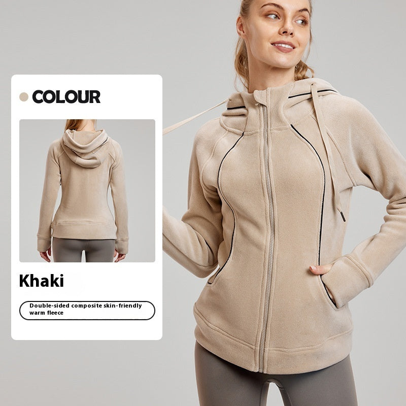 Long Sleeve Yoga Sports Jacket For Women Long Sleeve Yoga Sports Jacket For Women