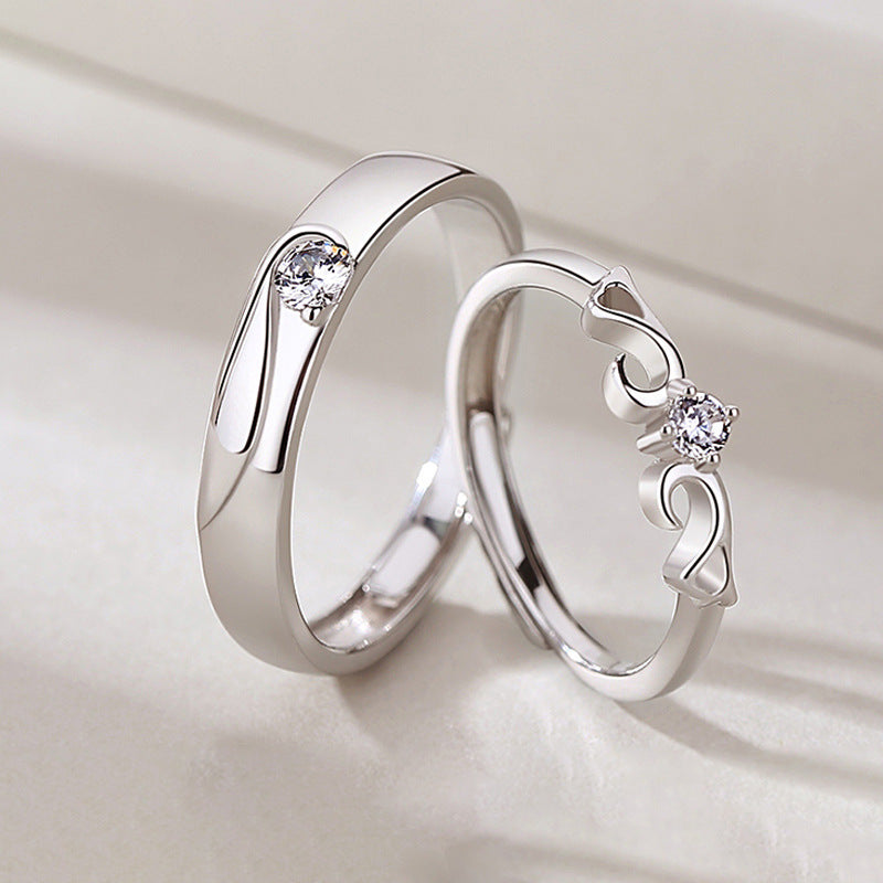 Versatile Men And Women Pair Rings Versatile Fashion Accessories Versatile Men And Women Pair Rings Versatile Fashion Accessories