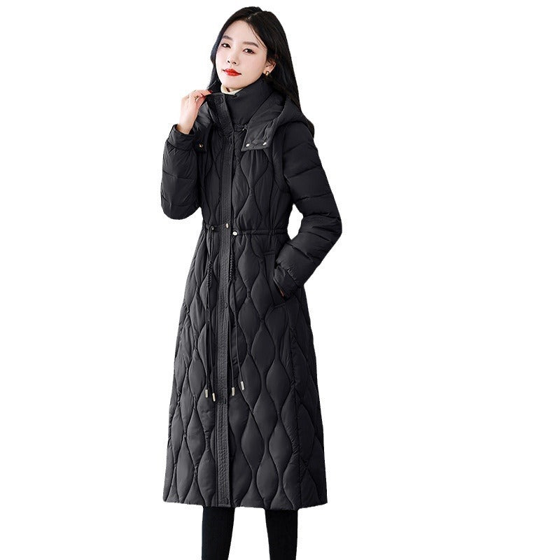 Thickened Cinched Western Style Slim Fit Coat Thickened Cinched Western Style Slim Fit Coat