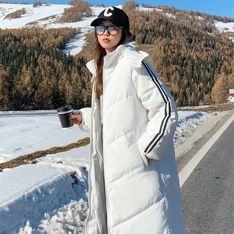 Thickened Cotton Padded Coat Hooded Zip Jacket Thickened Cotton Padded Coat Hooded Zip Jacket