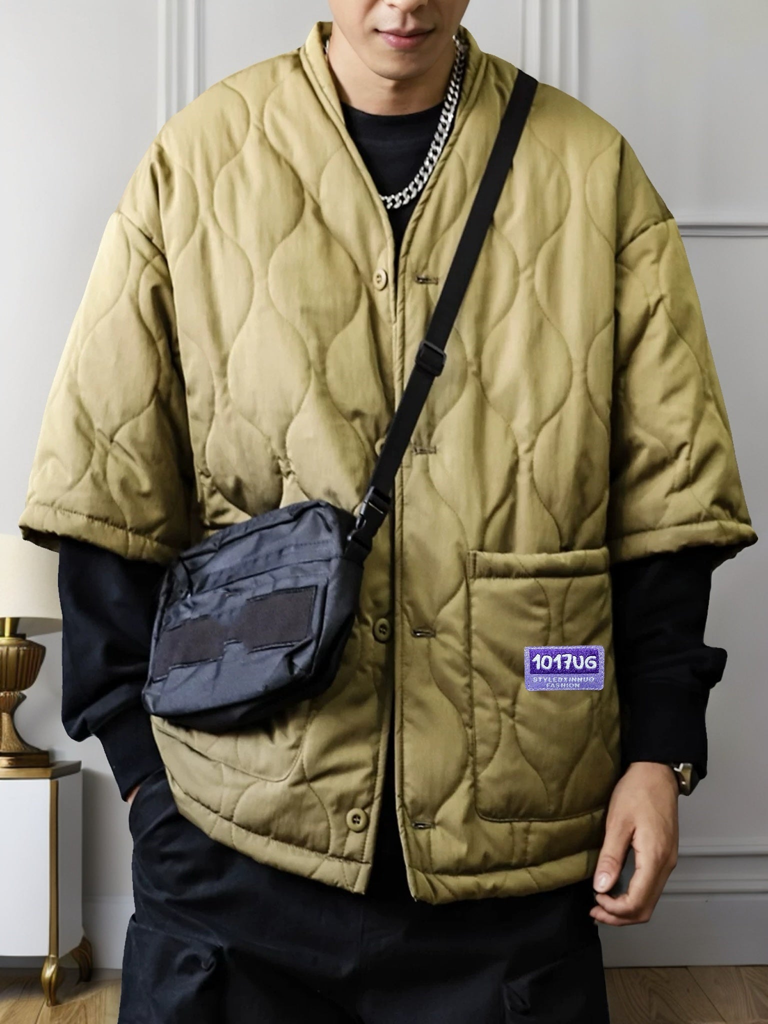 Loose And Warm Cotton Jacket Men's Fashion Work Clothes Coat Loose And Warm Cotton Jacket Men's Fashion Work Clothes Coat