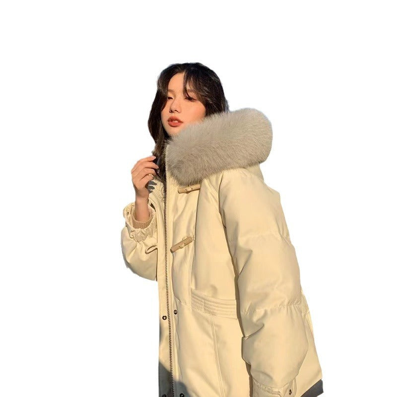 Fashion Women's Loose Cotton Jacket Coat Fashion Women's Loose Cotton Jacket Coat