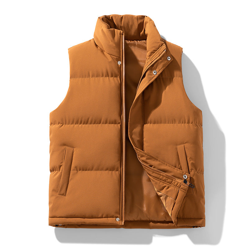 Men's Vest Coat Cotton Coat Warm Padded Jacket Men's Vest Coat Cotton Coat Warm Padded Jacket