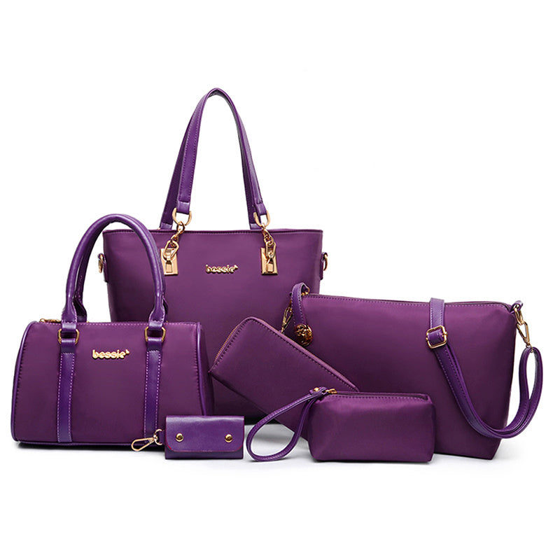 Women's six-piece handbag Women's six-piece handbag