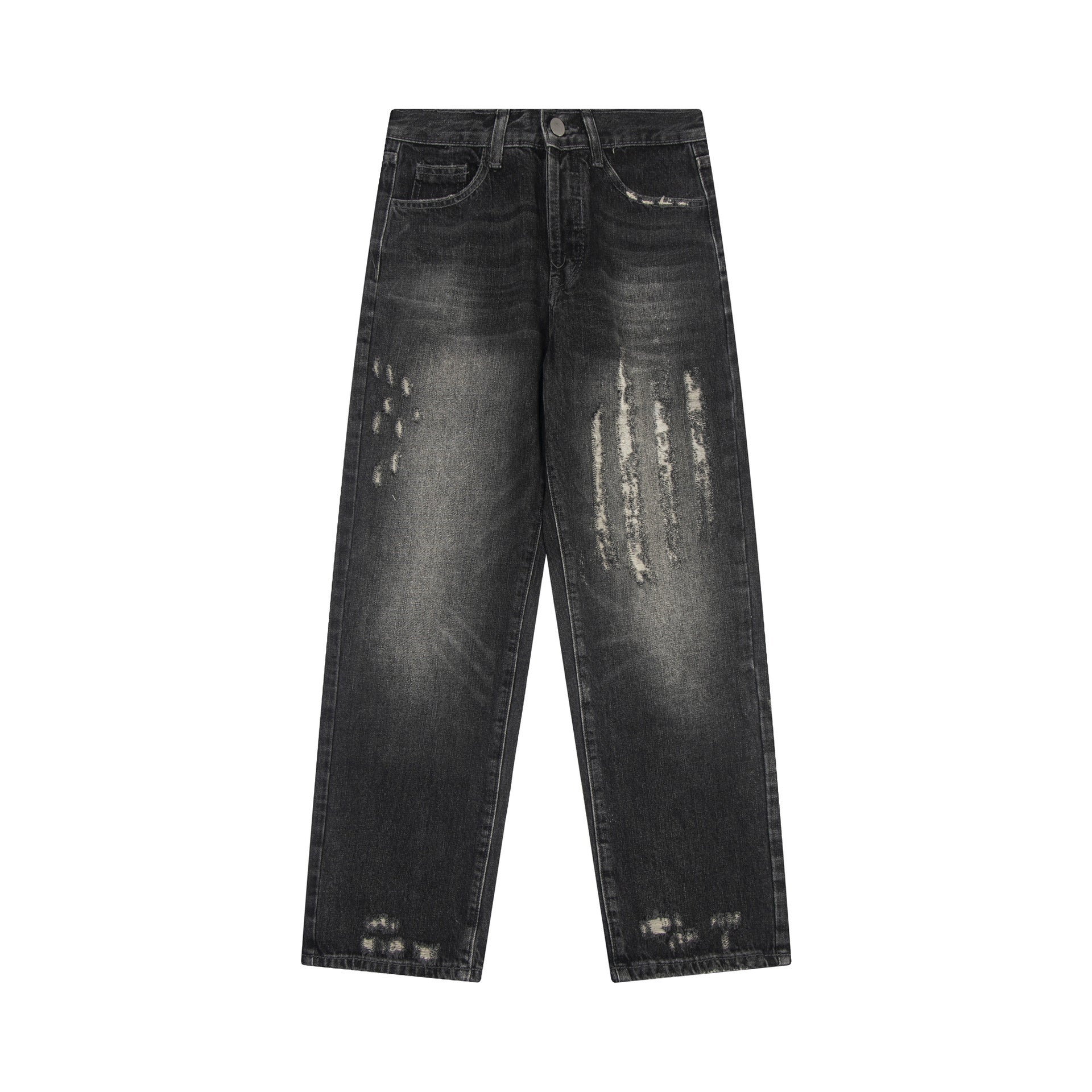 Fashion Personality Distressed Worn Jeans For Men Fashion Personality Distressed Worn Jeans For Men