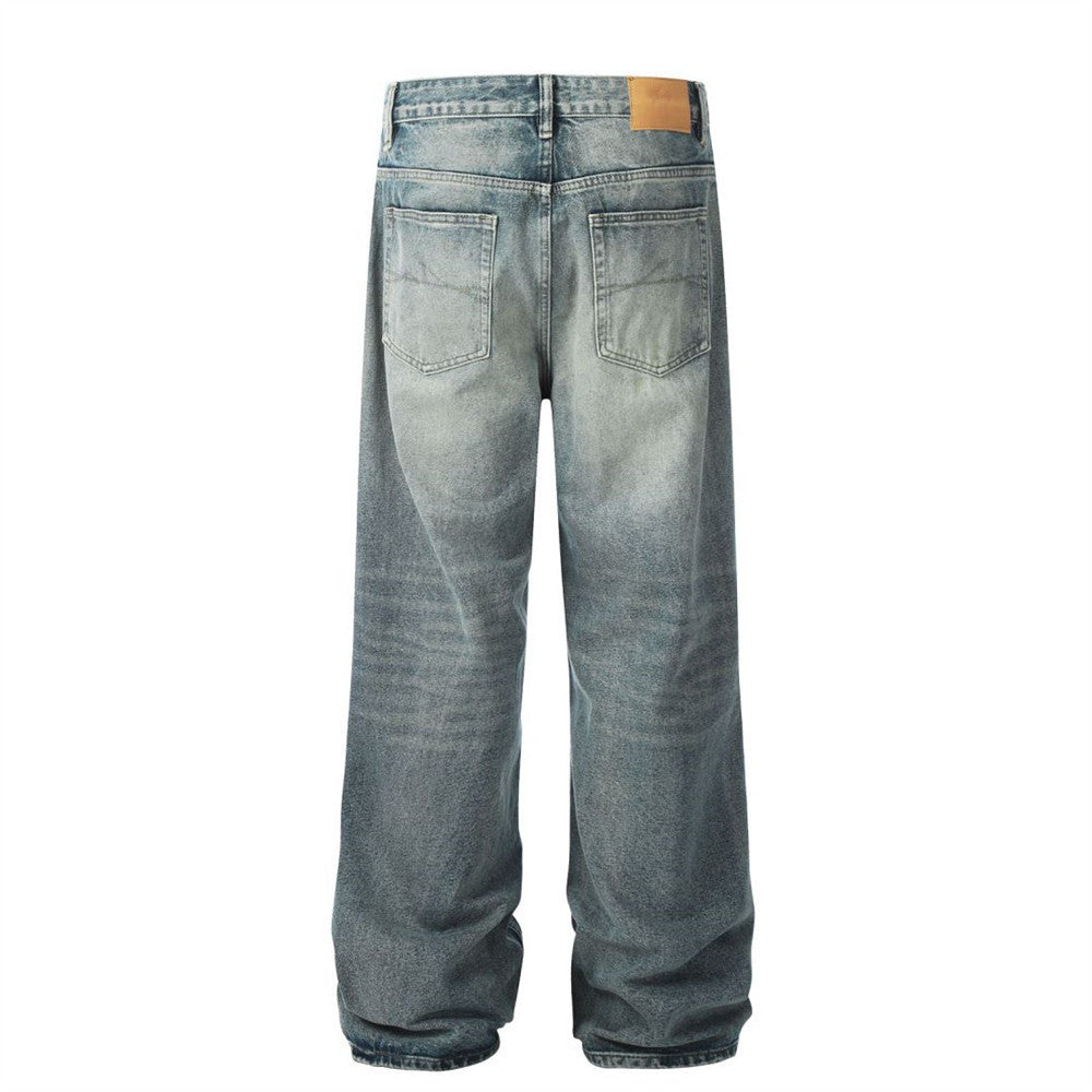 Fashion Ripped Cool Knee Jeans Men Fashion Ripped Cool Knee Jeans Men