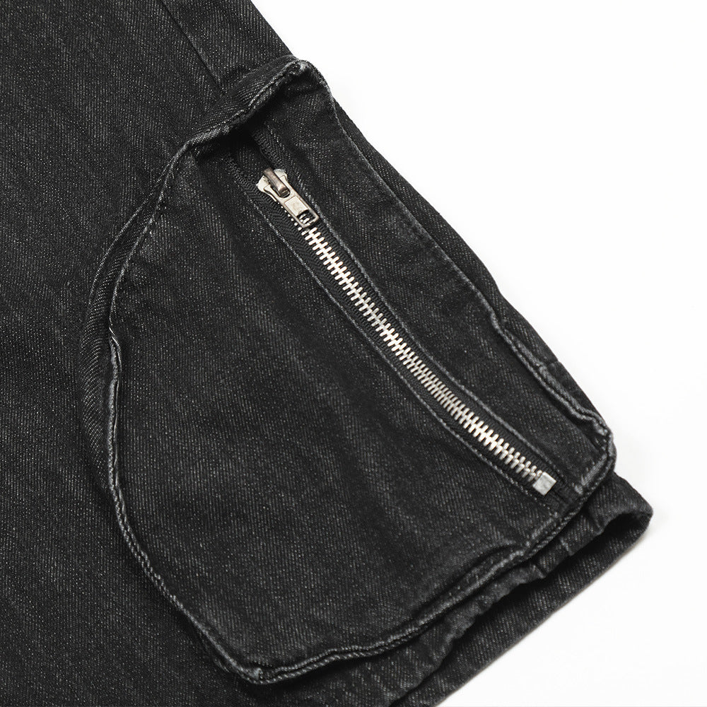 Fashion Personality Multi-pocket Design Jeans For Men Fashion Personality Multi-pocket Design Jeans For Men
