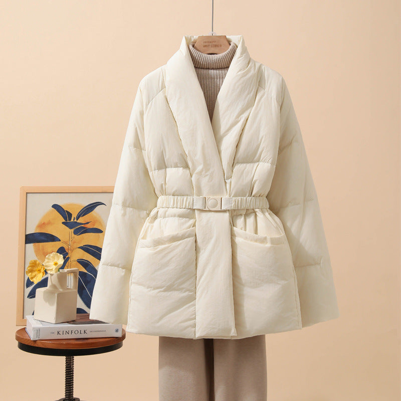 Belt Waist-tight Loose Cool Coat Belt Waist-tight Loose Cool Coat