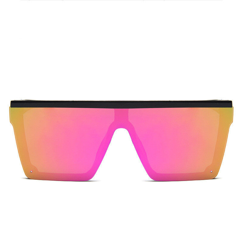 Trendy Big Box Personality One-piece Retro Sunglasses For Men and Women Street Shooting Trendy Big Box Personality One-piece Retro Sunglasses For Men and Women Street Shooting