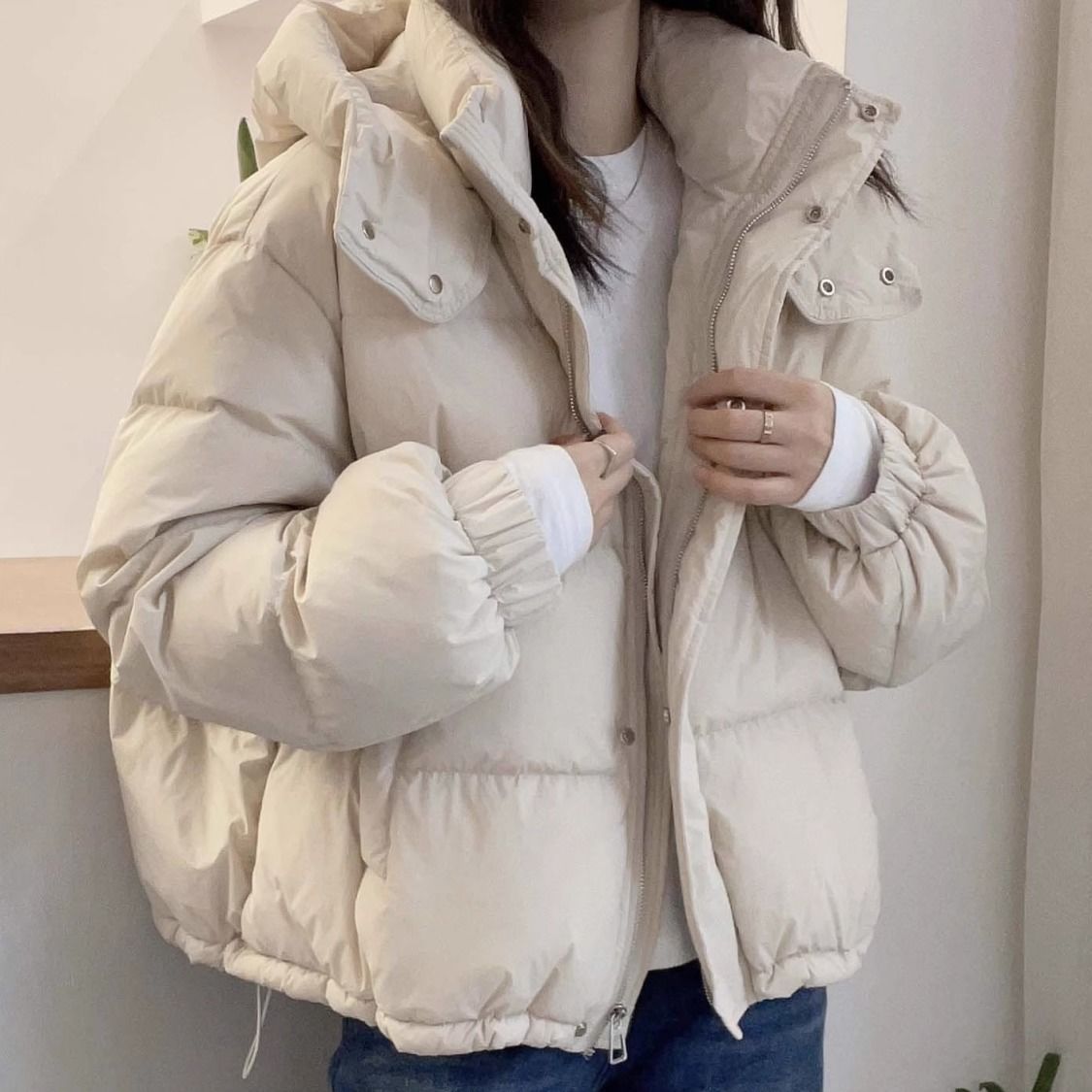 Women's Plus Size Split Warm Casual Jacket Women's Plus Size Split Warm Casual Jacket