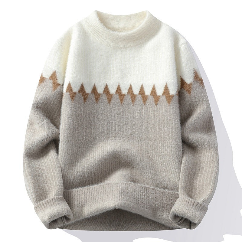New Autumn And Winter Round Neck Men's Knitwear New Autumn And Winter Round Neck Men's Knitwear