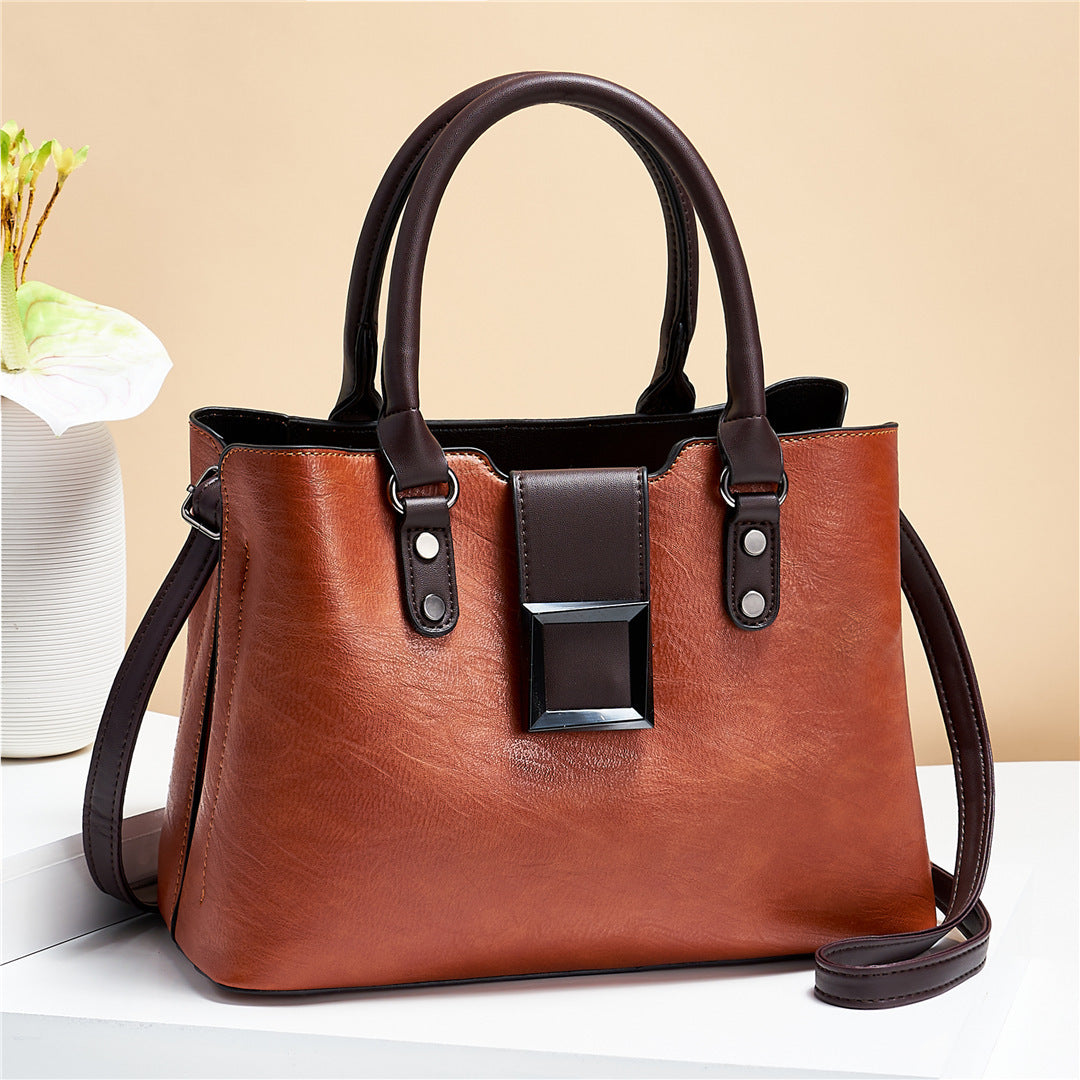 Women Shoulder Bag Big Buckle Handbags Work Daily Office Crossbody Bags Women Shoulder Bag Big Buckle Handbags Work Daily Office Crossbody Bags