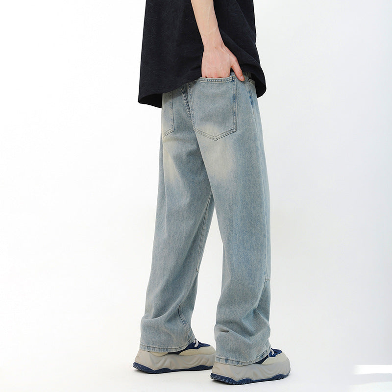 Men's Fashion Brand Loose Casual Wide-leg Trousers Men's Fashion Brand Loose Casual Wide-leg Trousers