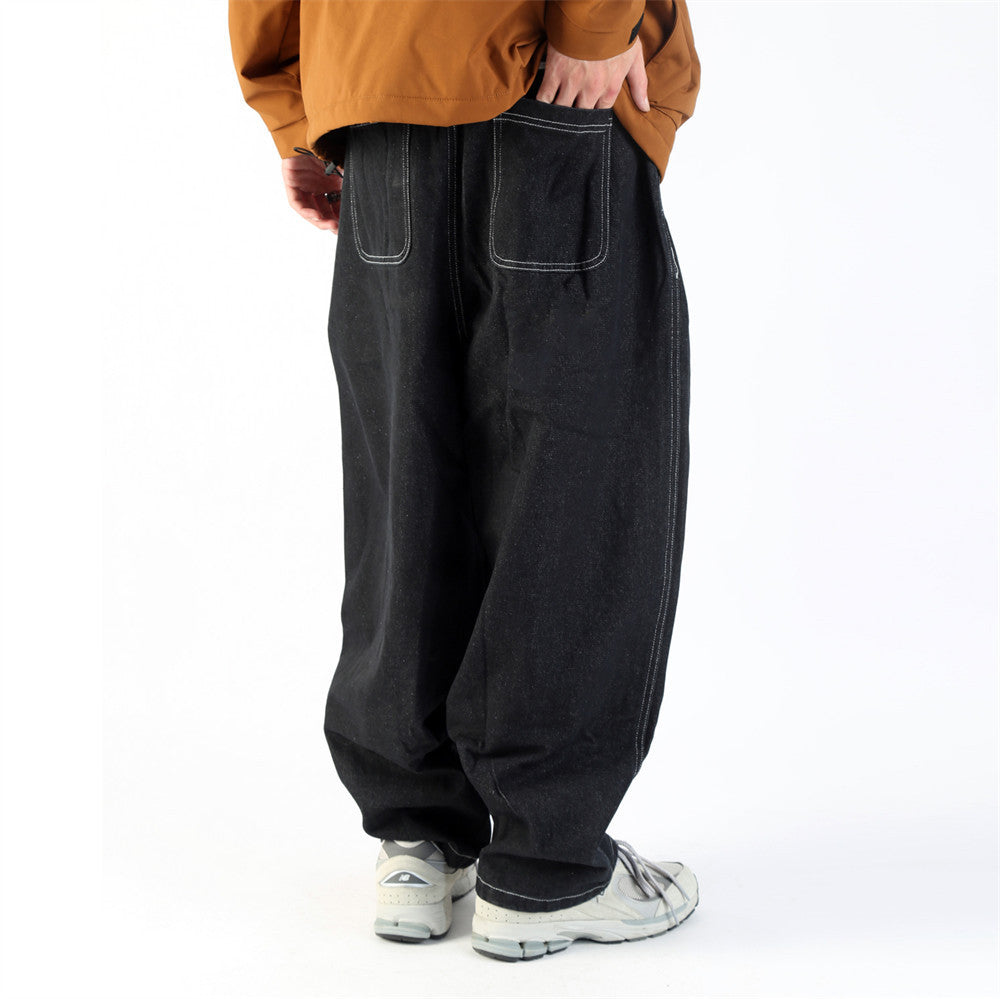Tapered Wide-leg Workwear Jeans For Men Tapered Wide-leg Workwear Jeans For Men