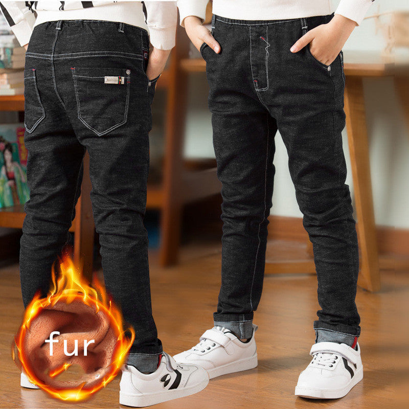 Boys plus fleece jeans Boys plus fleece jeans