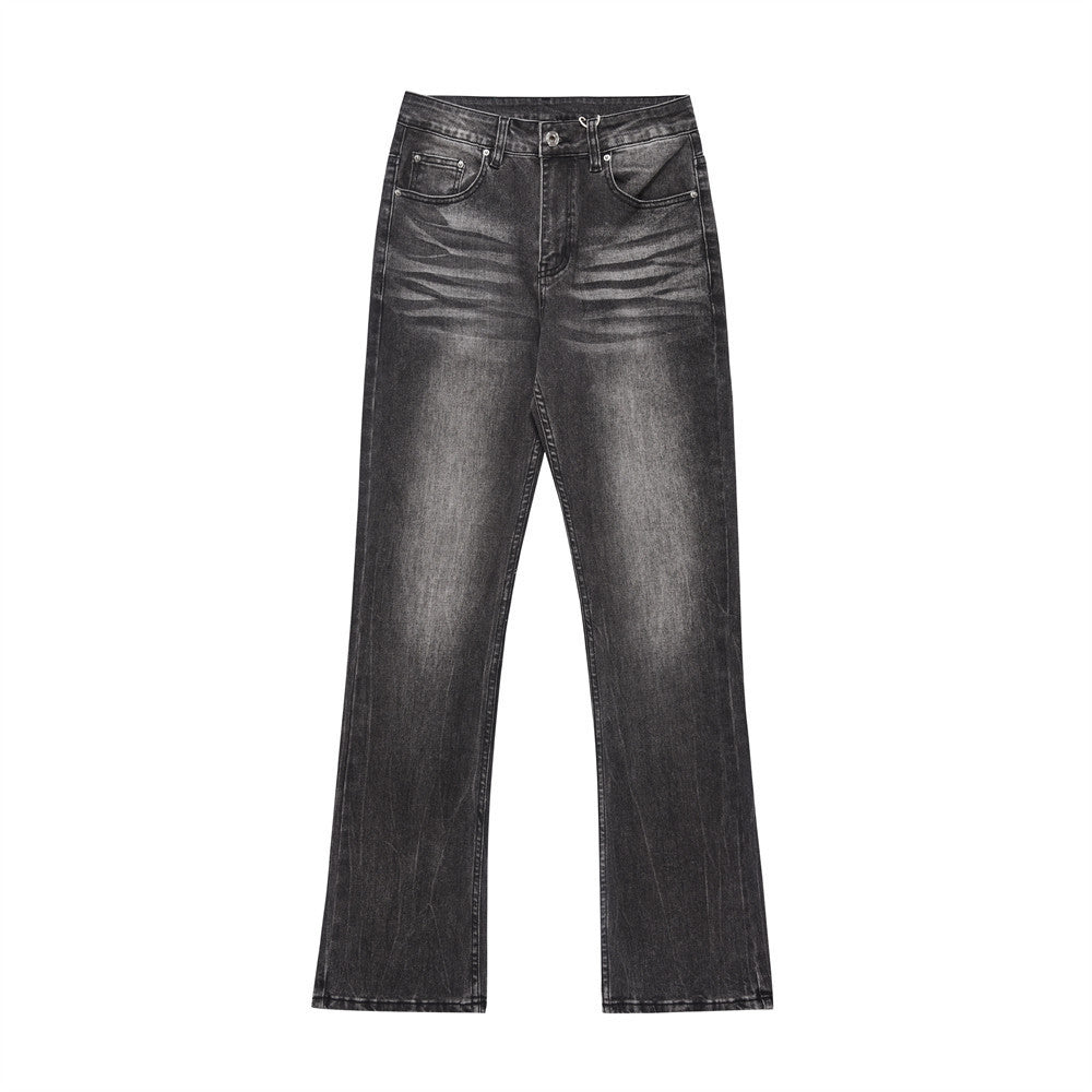 Washed Wear-white Jeans For Men Washed Wear-white Jeans For Men