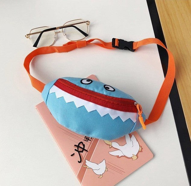 Cartoon Children's Canvas Embroidered Crossbody Bag Cartoon Children's Canvas Embroidered Crossbody Bag