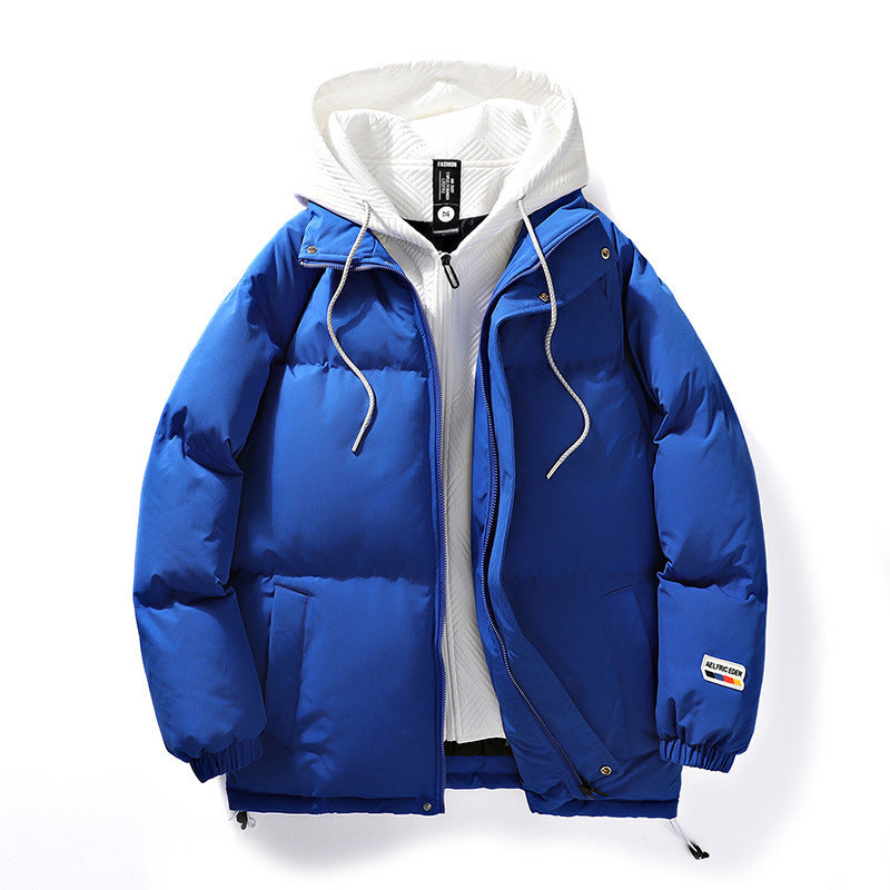 Winter Coat For Men Hooded Cotton Jacket Winter Coat For Men Hooded Cotton Jacket