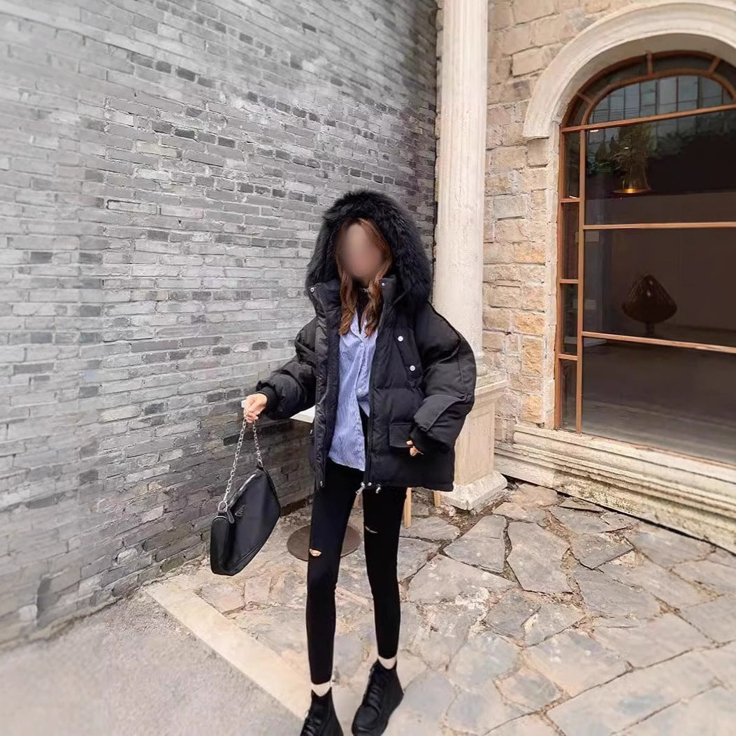 Loose Slimming Parka Coat For Women Loose Slimming Parka Coat For Women