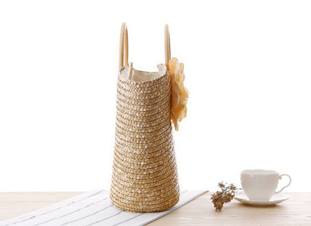 Straw bag beach bag handbag Straw bag beach bag handbag