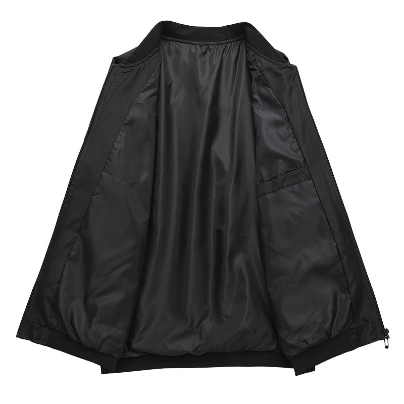 Spring And Autumn Casual Solid Color Men's Coat Spring And Autumn Casual Solid Color Men's Coat