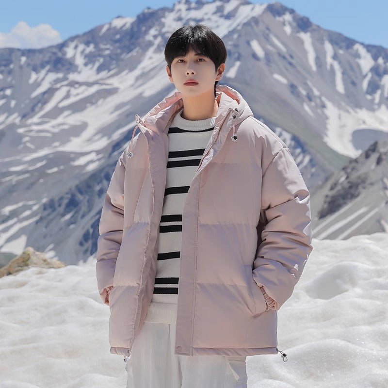 Simple Casual All-match Warm Cotton Coat Simple Casual All-match Warm Cotton Coat