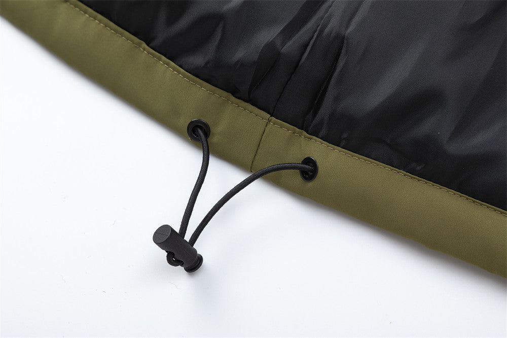 Stand Collar Bread Cotton-padded Jacket For Men Stand Collar Bread Cotton-padded Jacket For Men