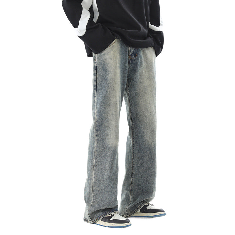 American High Street Slightly Flared Jeans Men American High Street Slightly Flared Jeans Men