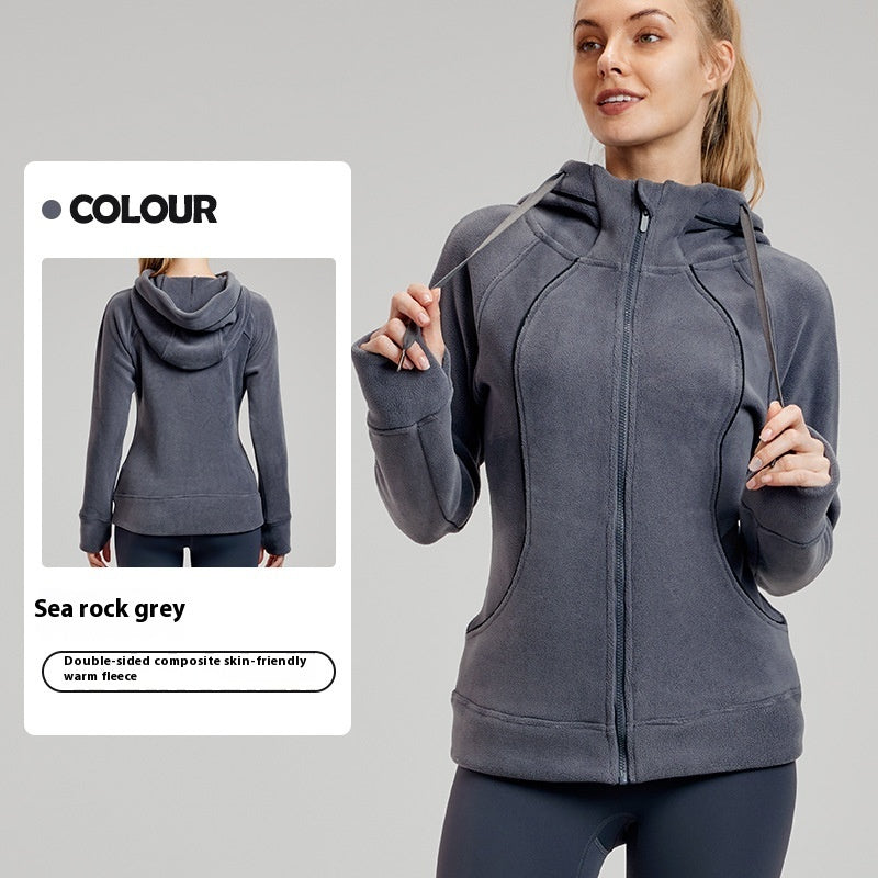 Long Sleeve Yoga Sports Jacket For Women Long Sleeve Yoga Sports Jacket For Women