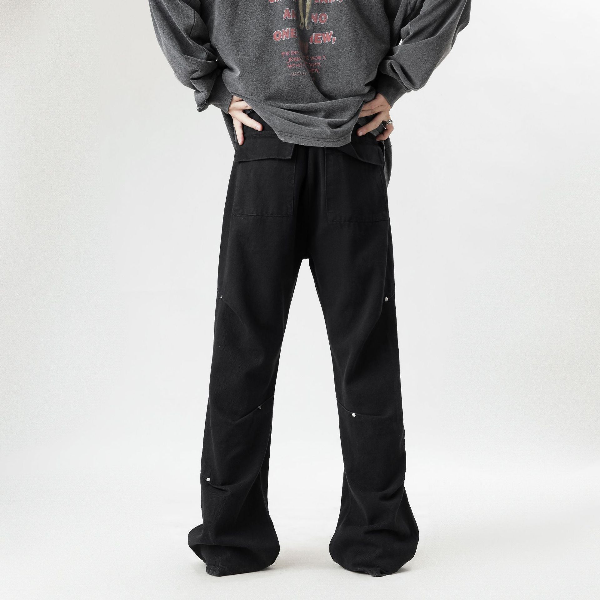 Retro American Fashion Personality Jeans Men Retro American Fashion Personality Jeans Men