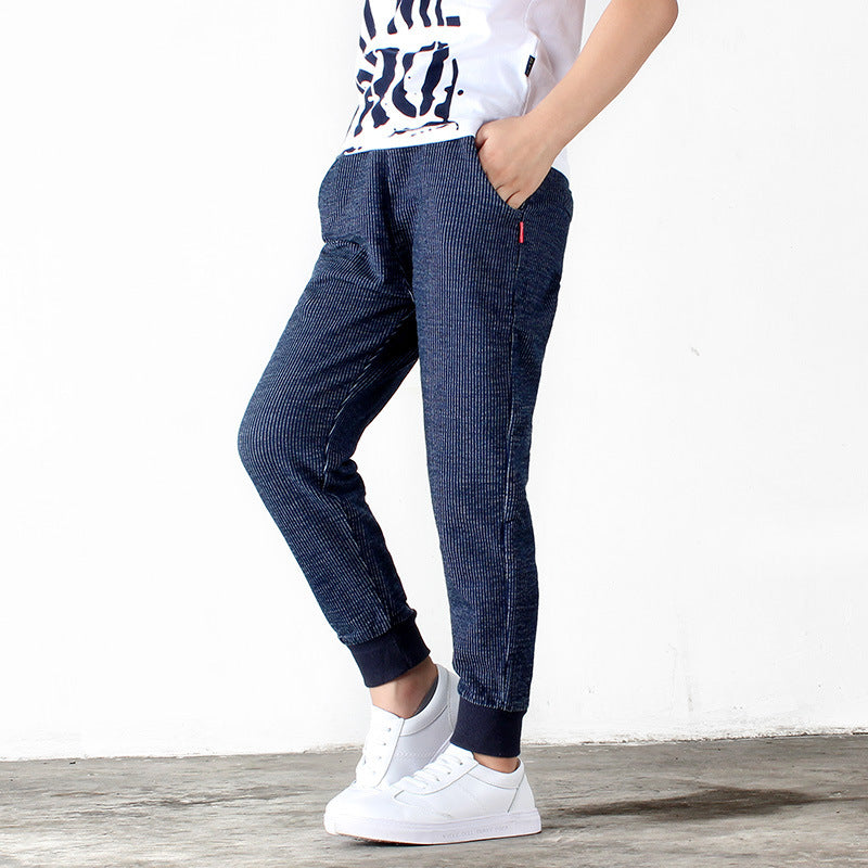 Boys' Trousers Girls' Knitted Children's Pants Casual Children's Jeans Boys' Trousers Girls' Knitted Children's Pants Casual Children's Jeans