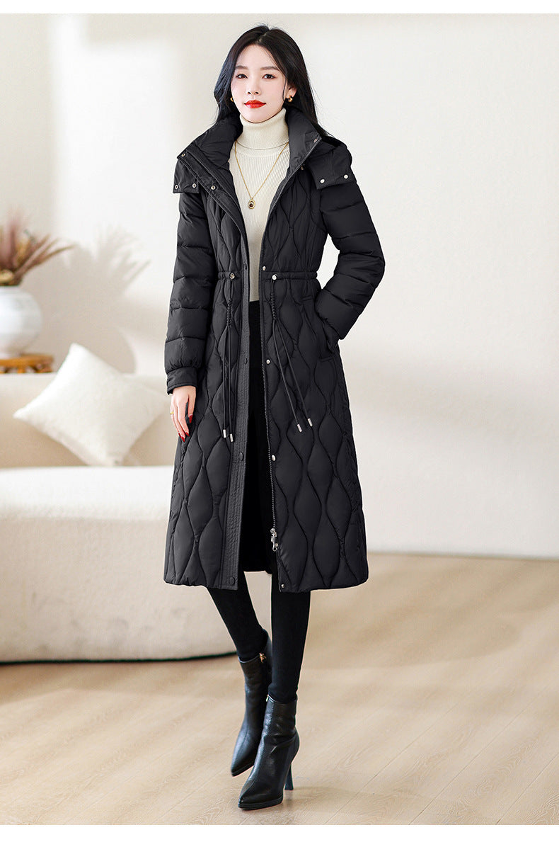 Thickened Cinched Western Style Slim Fit Coat Thickened Cinched Western Style Slim Fit Coat
