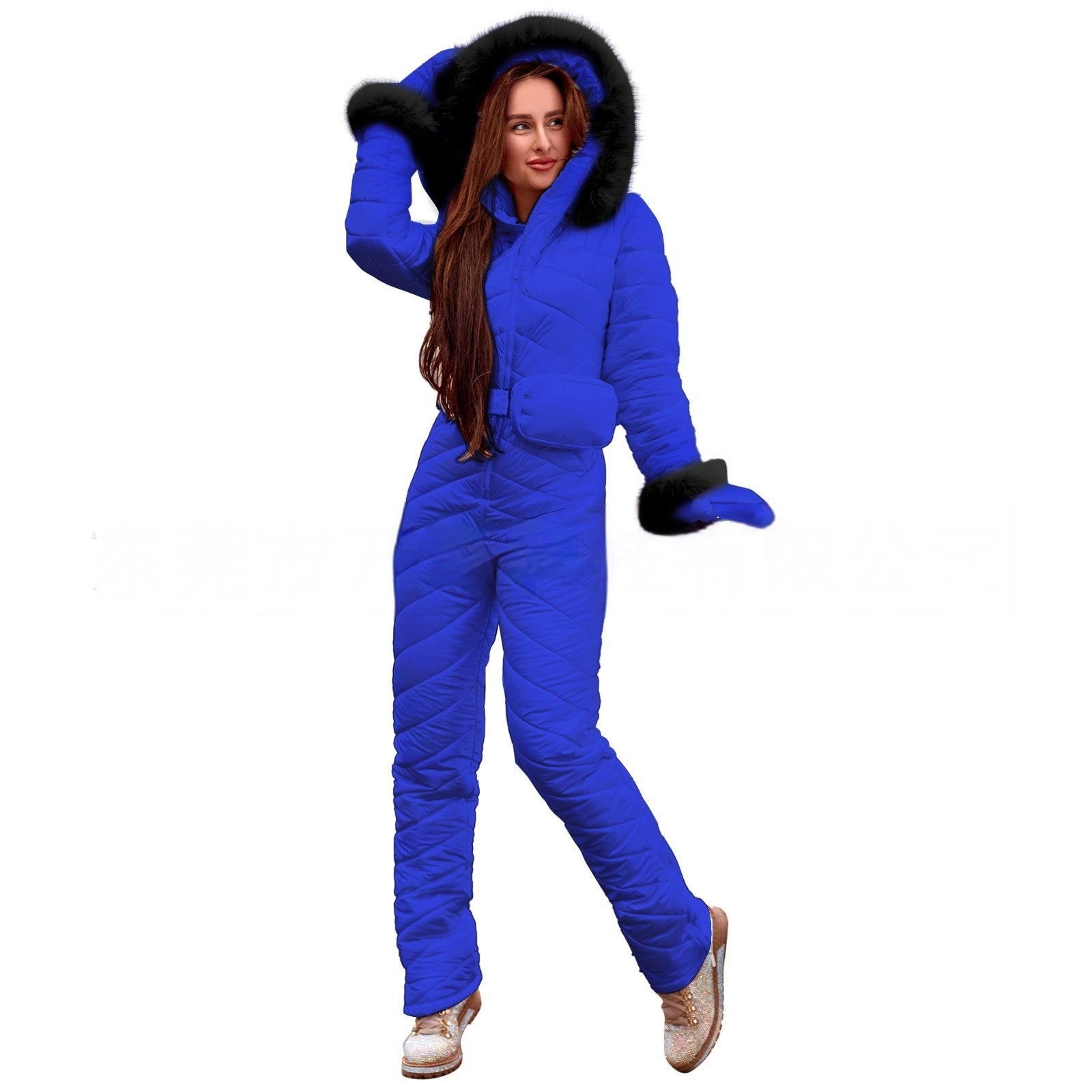 Winter Outdoors Fashion One-piece Ski Suit Women Winter Outdoors Fashion One-piece Ski Suit Women