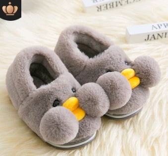 Winter cute cartoon kids cotton shoes for men and women baby shoes small yellow duck cotton slippers children Winter cute cartoon kids cotton shoes for men and women baby shoes small yellow duck cotton slippers children