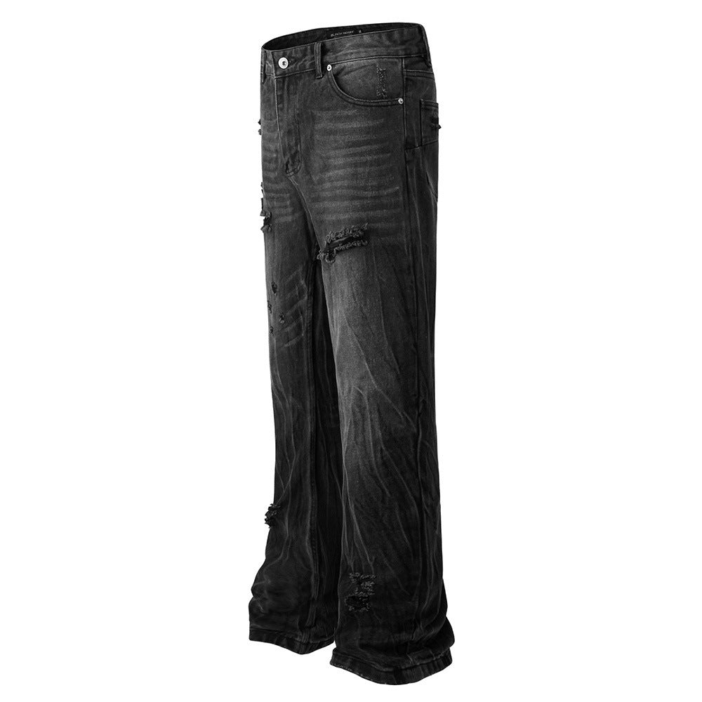 Fashionable American-style Ripped Skinny Jeans For Men Fashionable American-style Ripped Skinny Jeans For Men