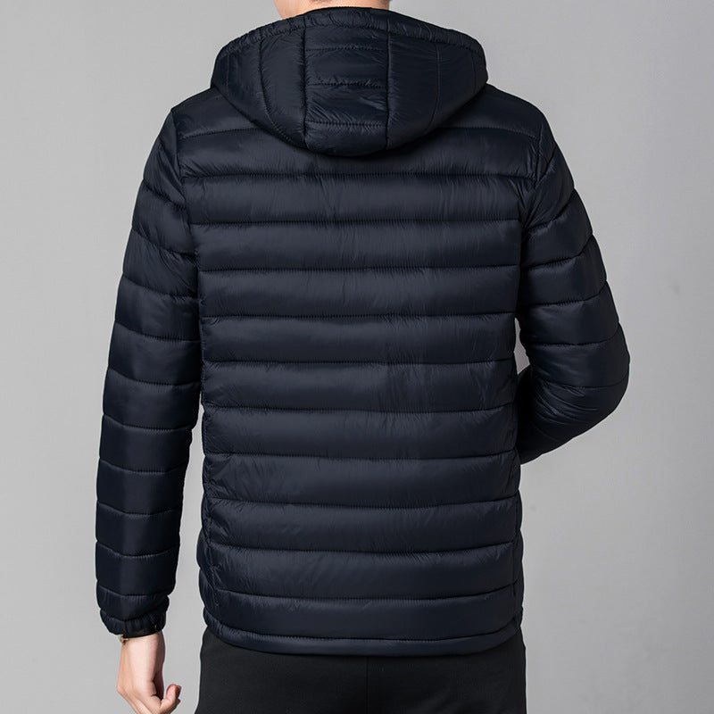 Cotton Coat Thin Silk Cotton Men's Outfit Cotton Jacket Double-sided Wear Cotton Coat Thin Silk Cotton Men's Outfit Cotton Jacket Double-sided Wear