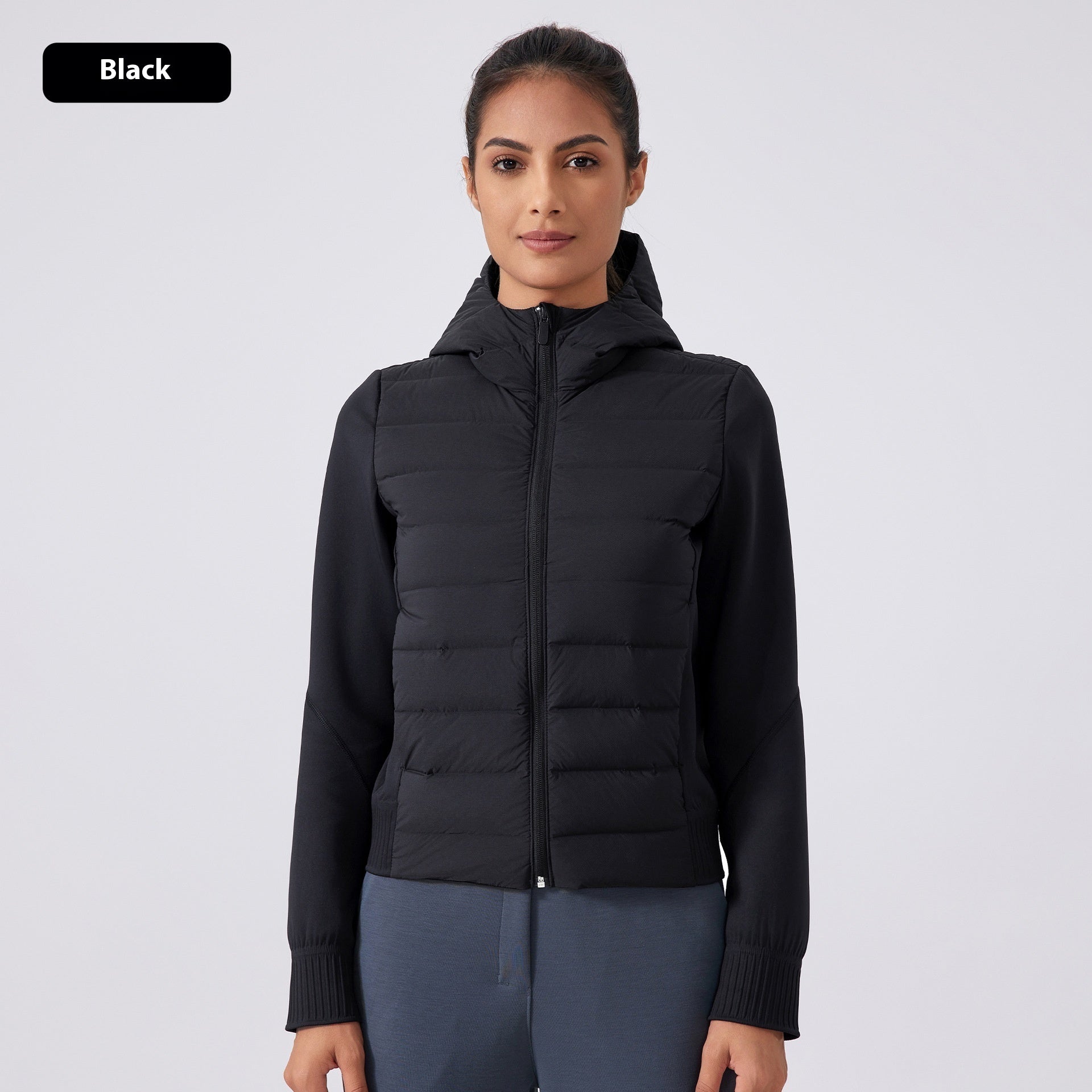 Thin Hood Down Jacket Women's Windproof, Waterproof And Warm Coat Thin Hood Down Jacket Women's Windproof, Waterproof And Warm Coat