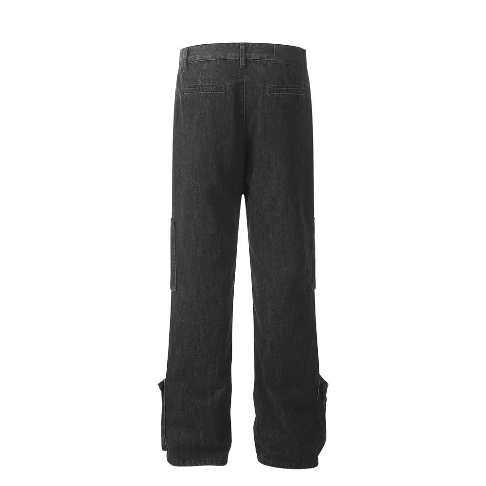 Fashion Personality Multi-pocket Design Jeans For Men Fashion Personality Multi-pocket Design Jeans For Men