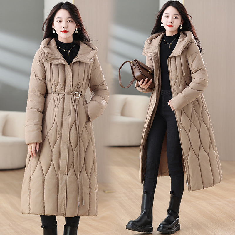 Women's Mid-length Thermal Cotton-padded Coat Women's Mid-length Thermal Cotton-padded Coat