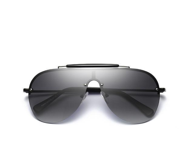 New Sunglasses Fashion One-Piece Large Frame Sunglasses Aviator Men's Sunglasses New Sunglasses Fashion One-Piece Large Frame Sunglasses Aviator Men's Sunglasses