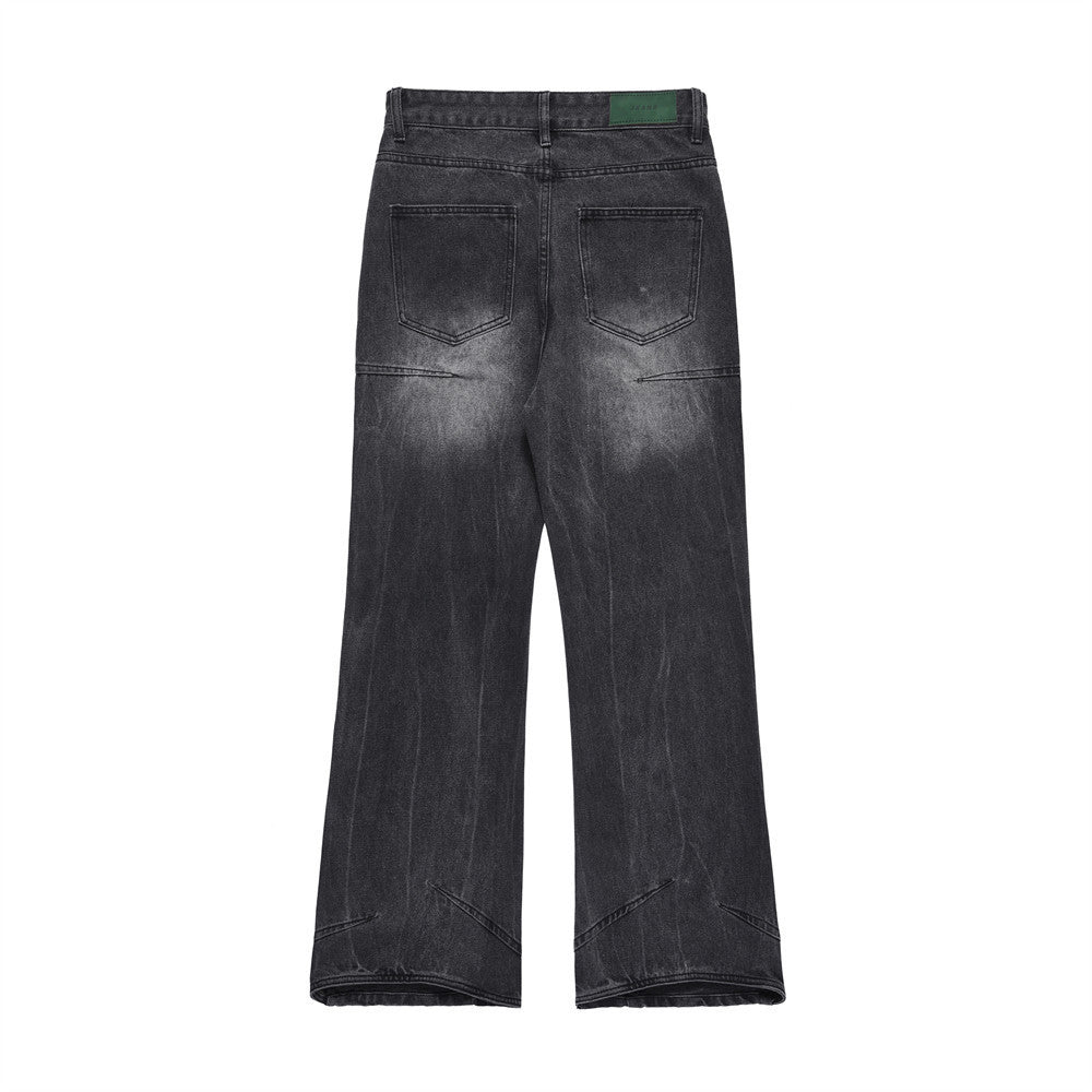 Bright White Jeans Baggy Straight Trousers Men Bright White Jeans Baggy Straight Trousers Men
