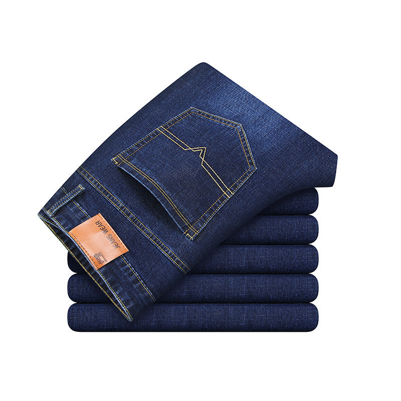 Jeans Men's Straight Loose Long Pants Men's New Large Size Casual Jeans Jeans Men's Straight Loose Long Pants Men's New Large Size Casual Jeans