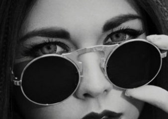 New Vintage Round Steampunk Sunglasses Flip-Up UV Protection Metal Frame Men And Women Summer Cycling Sun Glasses New Vintage Round Steampunk Sunglasses Flip-Up UV Protection Metal Frame Men And Women Summer Cycling Sun Glasses