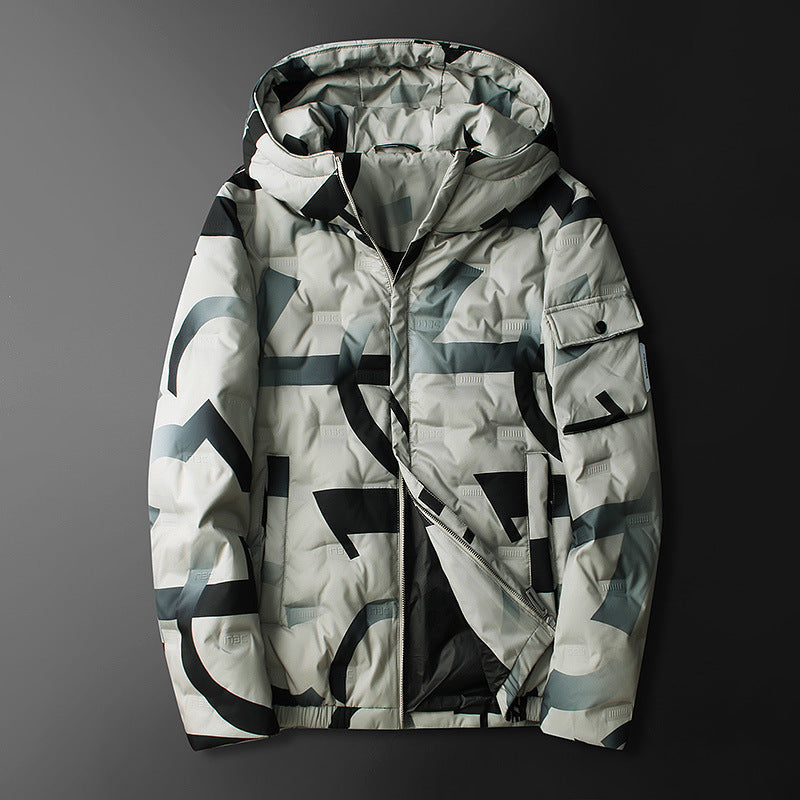 Hooded down jacket Hooded down jacket