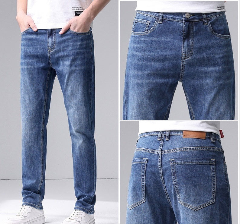 Men's Jeans Straight Fashion Slim Fit Men's Jeans Straight Fashion Slim Fit