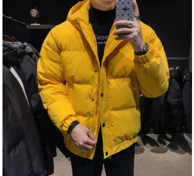 Men's jacket tooling short thick cotton coat Men's jacket tooling short thick cotton coat