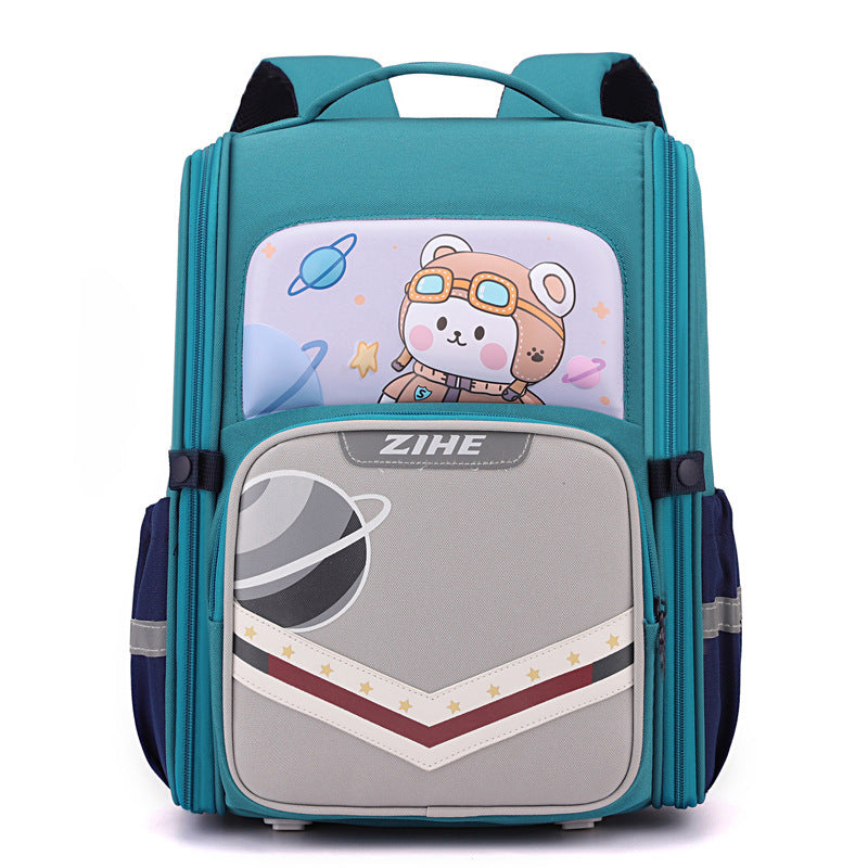 Cartoon Backpack For Reducing Burden And Protecting The Spine Cartoon Backpack For Reducing Burden And Protecting The Spine
