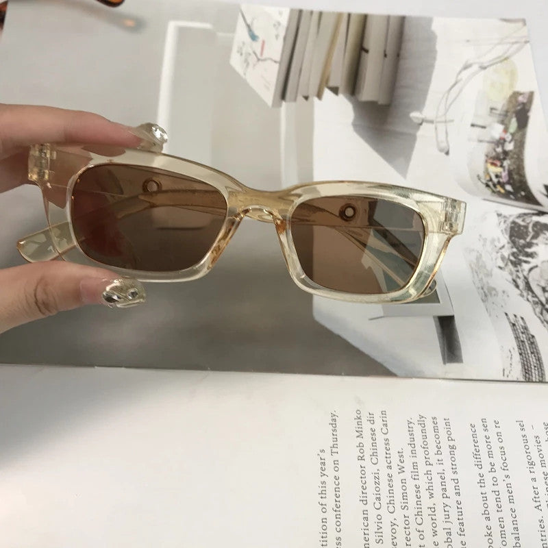 Square Sunglasses Men And Women With The Same Sunglasses Trend Retro Korean Ins Net Red Street Shooting Glasses Square Sunglasses Men And Women With The Same Sunglasses Trend Retro Korean Ins Net Red Street Shooting Glasses