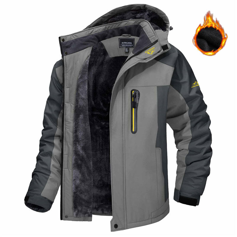 Winter Long Sleeved Windproof Ski Jacket Down Winter Long Sleeved Windproof Ski Jacket Down